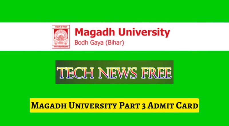 Magath University Part 3 Admit Card